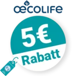 5€ oecolife Rabatt – Newsletter
