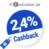 2,4% tollrollen Cashback – AUF ALLES