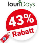 43% touriDat Rabatt – Auf Touritipps
