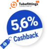5,6% Tubefittings Cashback – AUF ALLES
