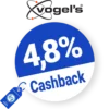 4,8% Vogel’s Cashback – AUF ALLES