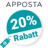20% Apposta Rabatt – Empfehlung