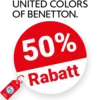 50% Benetton Rabatt – Sale