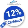 12% Cristalica Cashback – AUF ALLES
