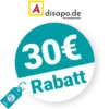 30€ Disapo Rabatt – Privatrezept Bonus