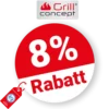 8% Grill Concept Rabatt – Auf Elektrogrills
