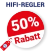 50% Hifi-Regler Rabatt – Auf Sonderposten