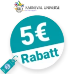 5€ Karneval Universe Rabatt – Newsletter
