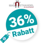 36% Magnethandel Rabatt – Mengenrabatt