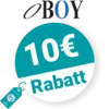 10€ OBOY Rabatt – Newsletter