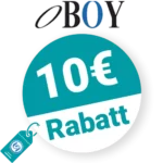 10€ OBOY Rabatt – Newsletter