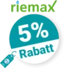 5% Riemax Rabatt – Newsletter