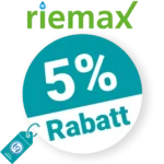 5% Riemax Rabatt – Newsletter