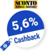 5,6% Sconto Cashback – AUF ALLES