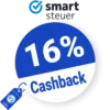 16% Smartsteuer Rabatt – Cashback