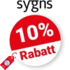 10% Sygns Rabatt – Sofortrabatt über Konfigurator