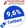 9,6% Volksversand Versandapotheke Rabatt – Cashback