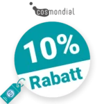 10% cosmondial Rabatt – Newsletter