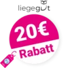 20€ liegegut Gutschein – Auf Matratzen