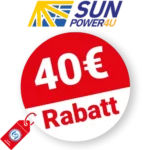 40€ sunpower4u Rabatt – Auf 425 Watt Black-Frame Solarpanel