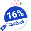 16% 100% Pure Rabatt – Cashback