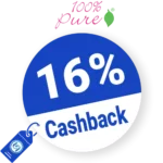 16% 100% Pure Rabatt – Cashback
