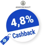 4,8% Ankerkraut Cashback – AUF ALLES