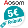 5€ Aosom Rabatt – Newsletter