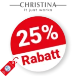 25% Christina Kosmetik Rabatt – Sale