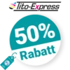 50% Tito Express Rabatt – Mengenrabatt