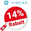 14% Vimcar Rabatt – Auf Fahrtenbuch 2 Jahres Vertrag