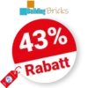 43% BuildingBricks Rabatt – Sale