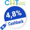 4,8% CHT Onlineshop Rabatt – Cashback