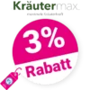 3% Kräutermax Gutschein – AUF ALLES