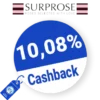 10,08% Surprose Rabatt – Cashback