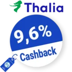 9,6% Thalia Rabatt – Cashback