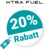 20% XTRA FUEL Rabatt – Mengenrabatt ab 4 Stück