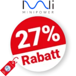 27% Mini Power Rabatt – Auf Stromspeicher