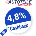 4,8% Autoteile Preiswert Rabatt – Cashback