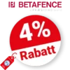 4% Betafence Rabatt – Mengenrabatt