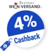 4% Bremer-Wein-Versand Rabatt – Cashback