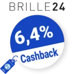 6,4% Brille24 Rabatt – Cashback