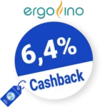 6,4% ergofino Rabatt – Cashback