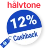 12% halvtone Rabatt – Cashback