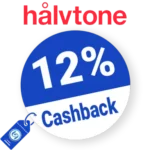 12% halvtone Rabatt – Cashback