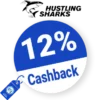 12% Hustling Sharks Rabatt – Cashback