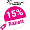 15% Hustling Sharks Gutschein – AUF ALLES