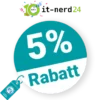 5% IT Nerd 24 Rabatt – Newsletter