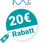 20€ Mini Power Rabatt – Newsletter