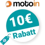 10€ motoin Rabatt – Newsletter